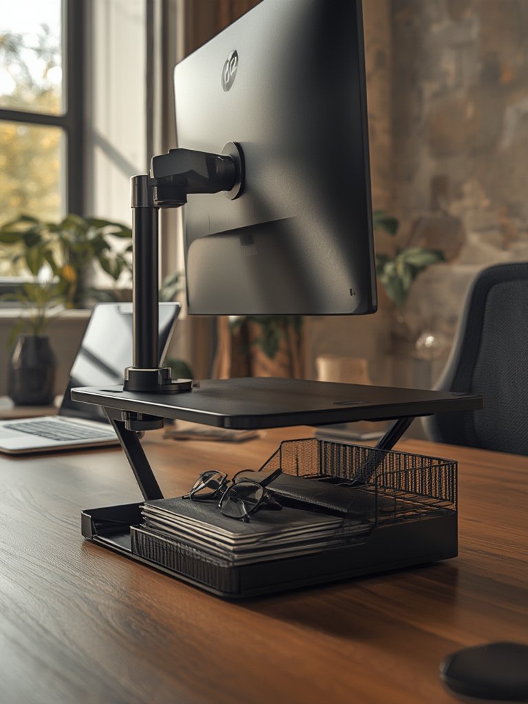 Monitor Stand: 10 Ultimate Steps For Amazing Desk Organization 2026 2 monitor stand in action