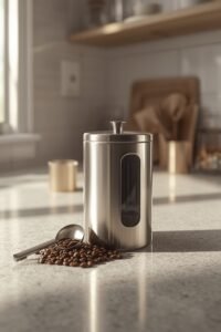 stainless steel canister