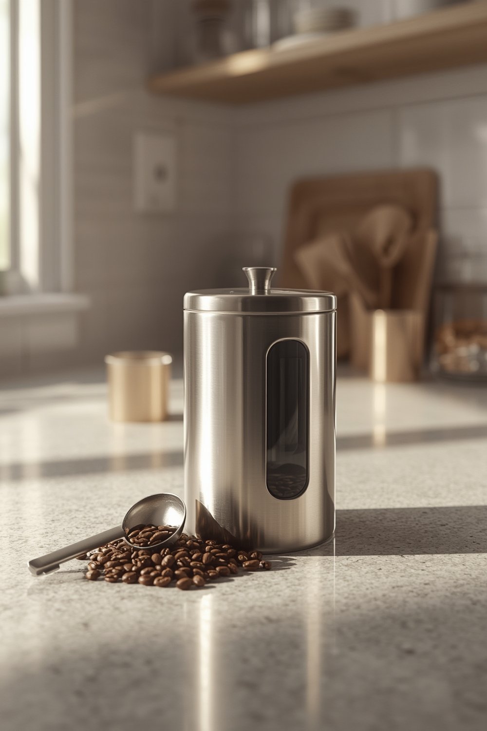 stainless steel canister