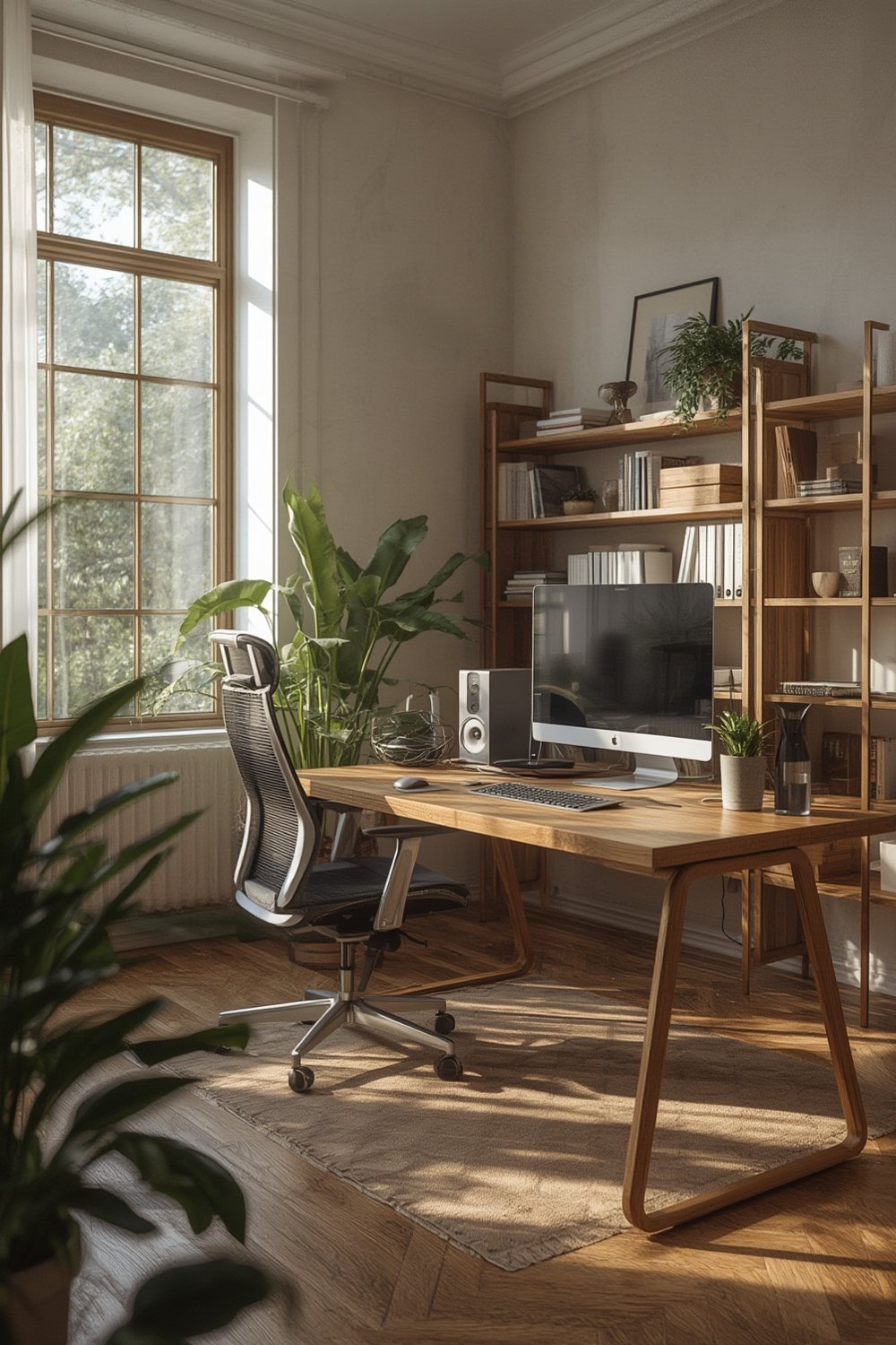 home office setup - Illustration 1