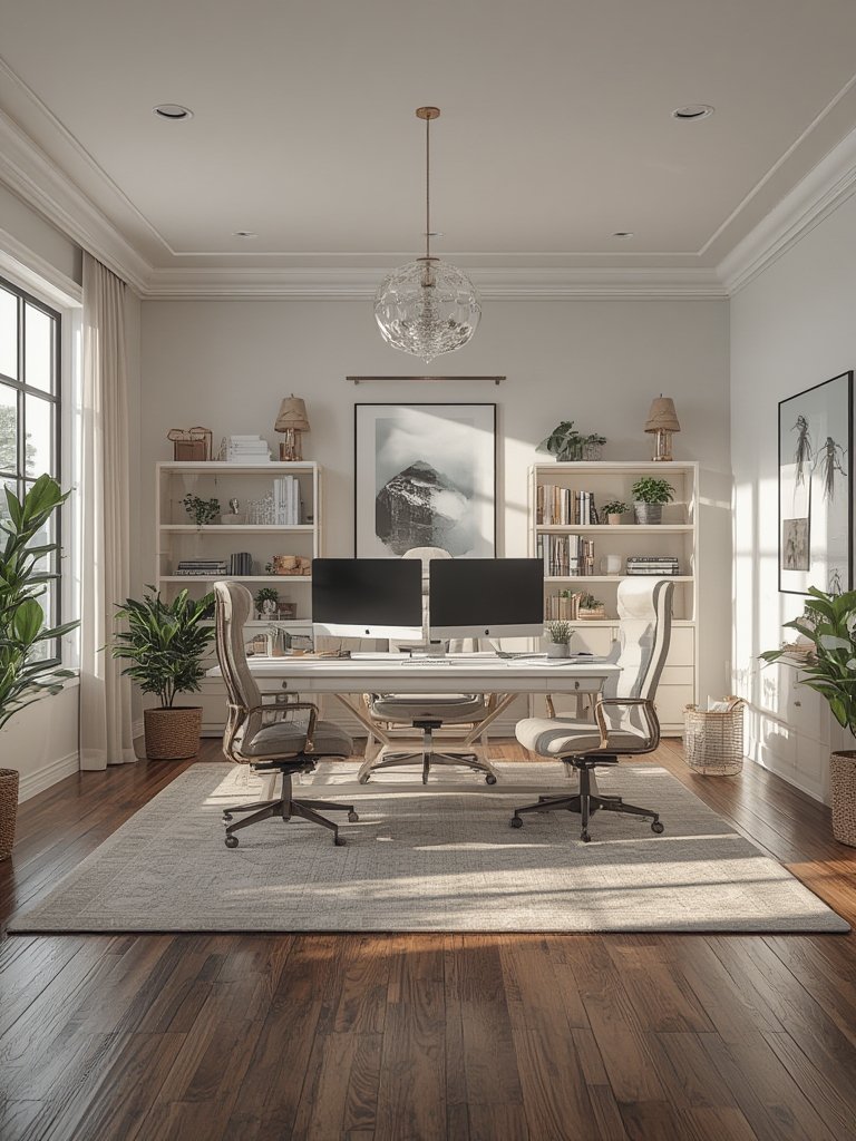 home office setup - Illustration 3