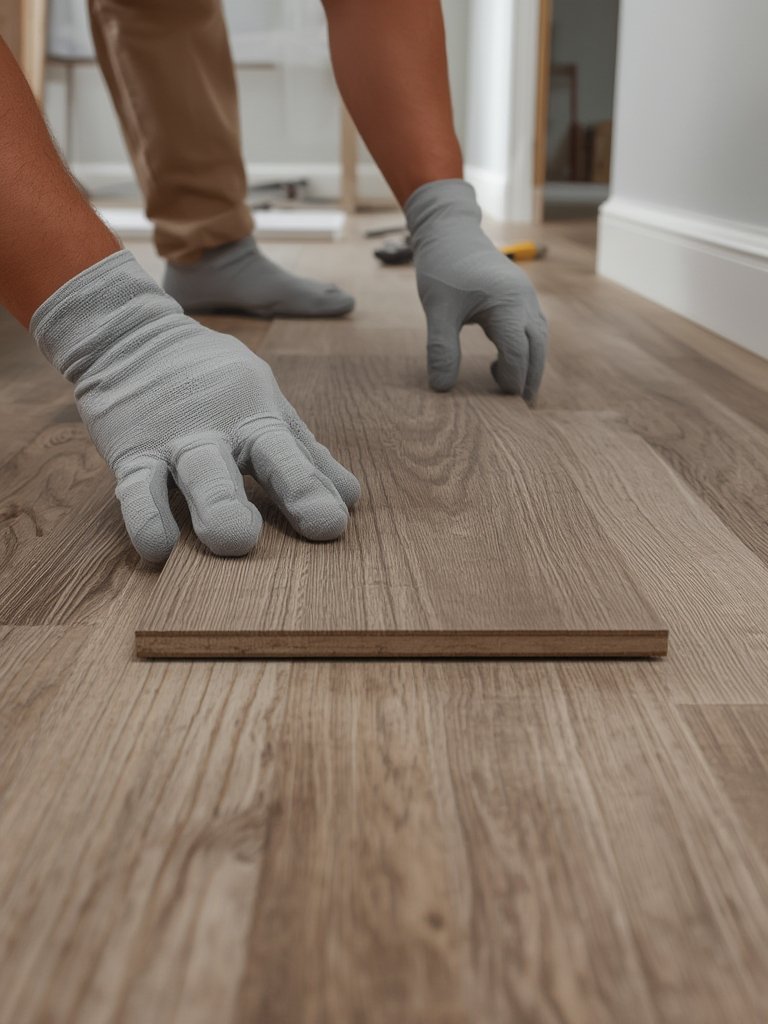 luxury vinyl plank flooring - Illustration 2