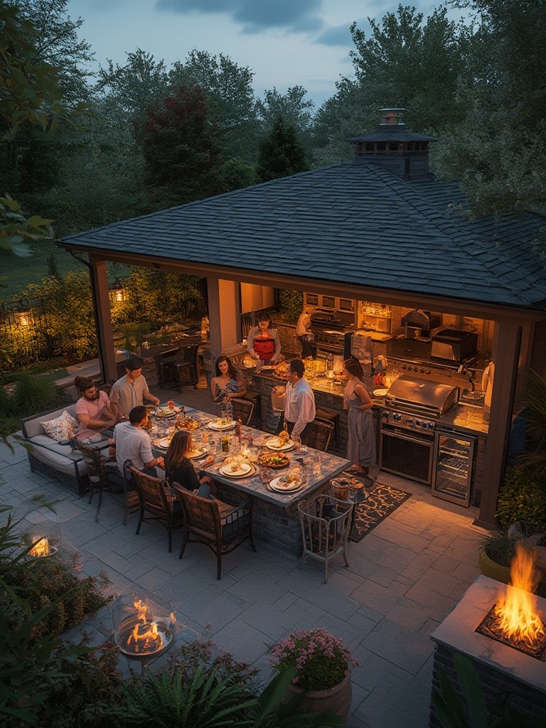 outdoor kitchen ideas - Illustration 3