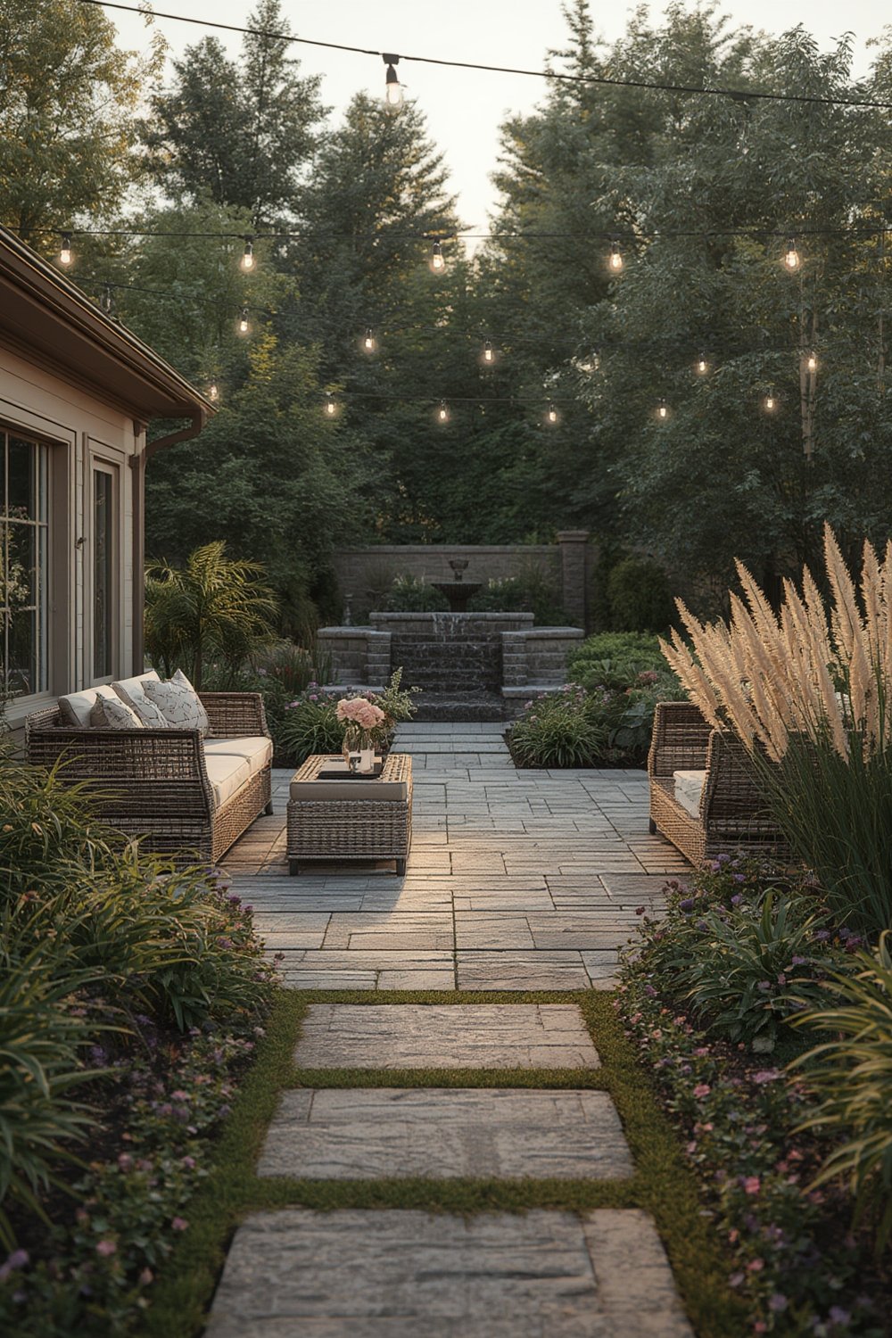 patio landscaping ideas - Illustration 1