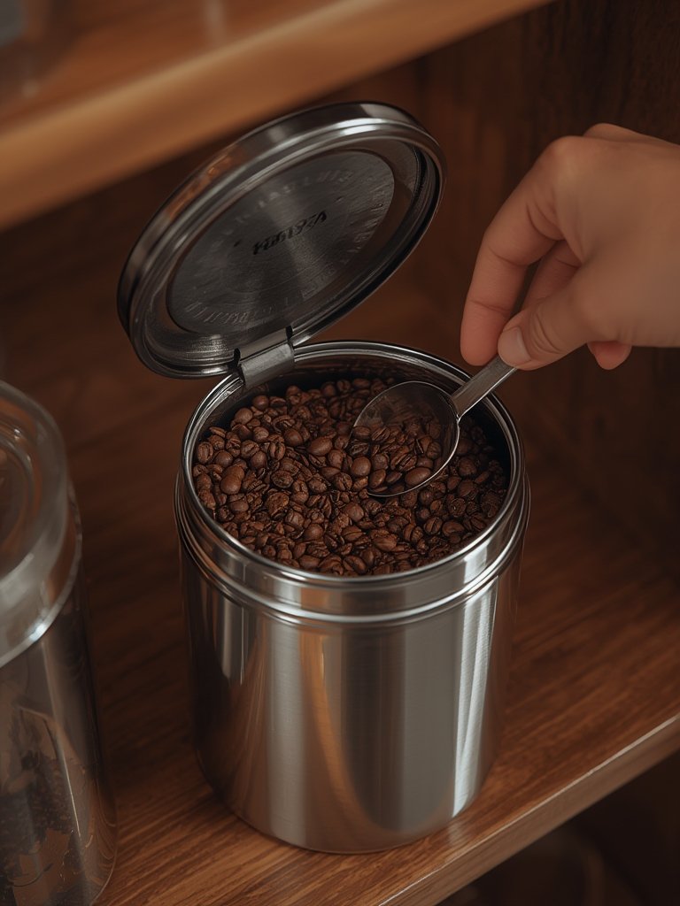Coffee Canister: 10 Ultimate Secrets For Amazing Results In 2026 2 coffee canister in action
