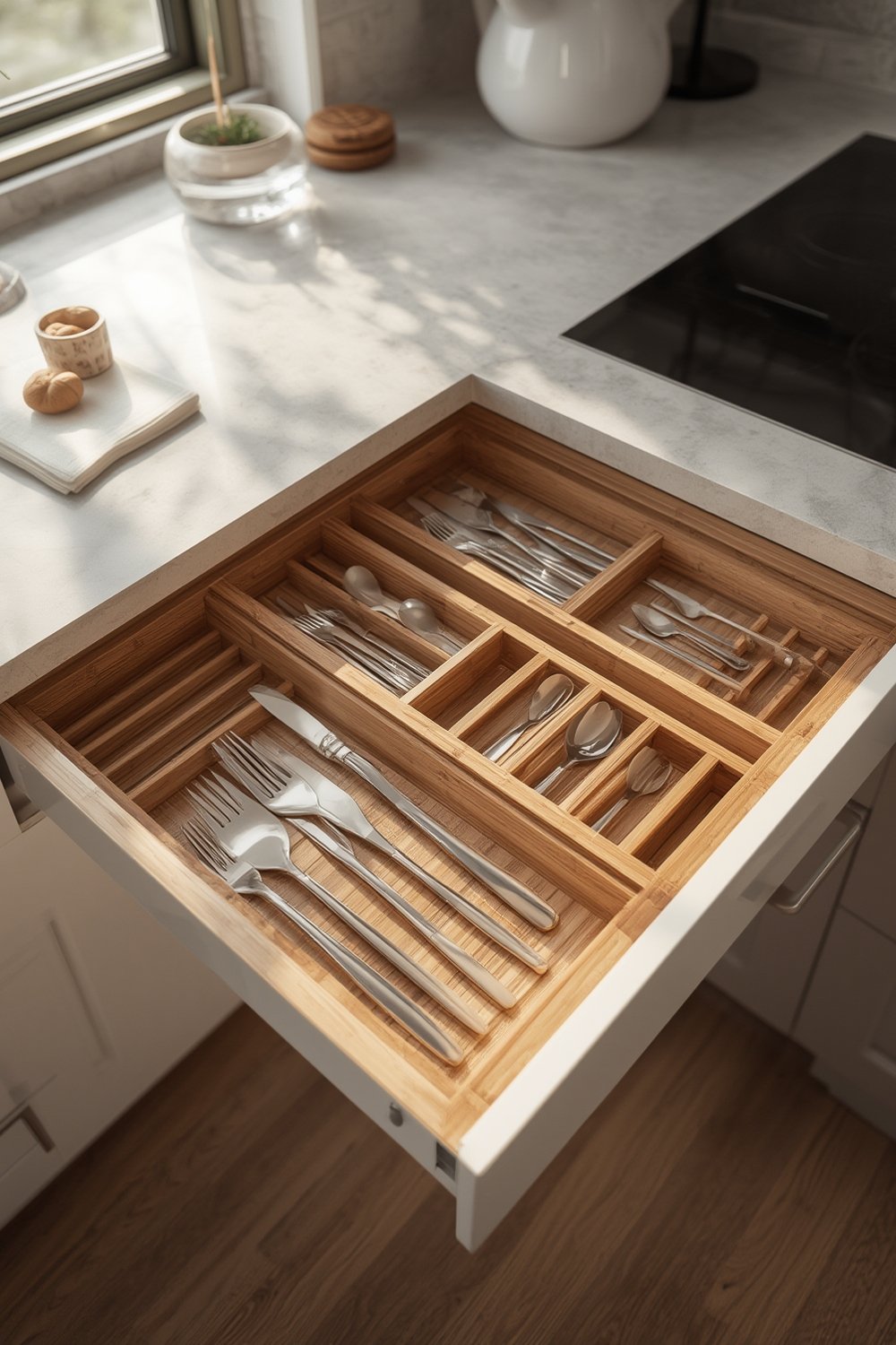 Bamboo Organizer: 5 Ultimate Steps For Amazing Kitchen Drawer Organization 2026 1 bamboo organizer product view
