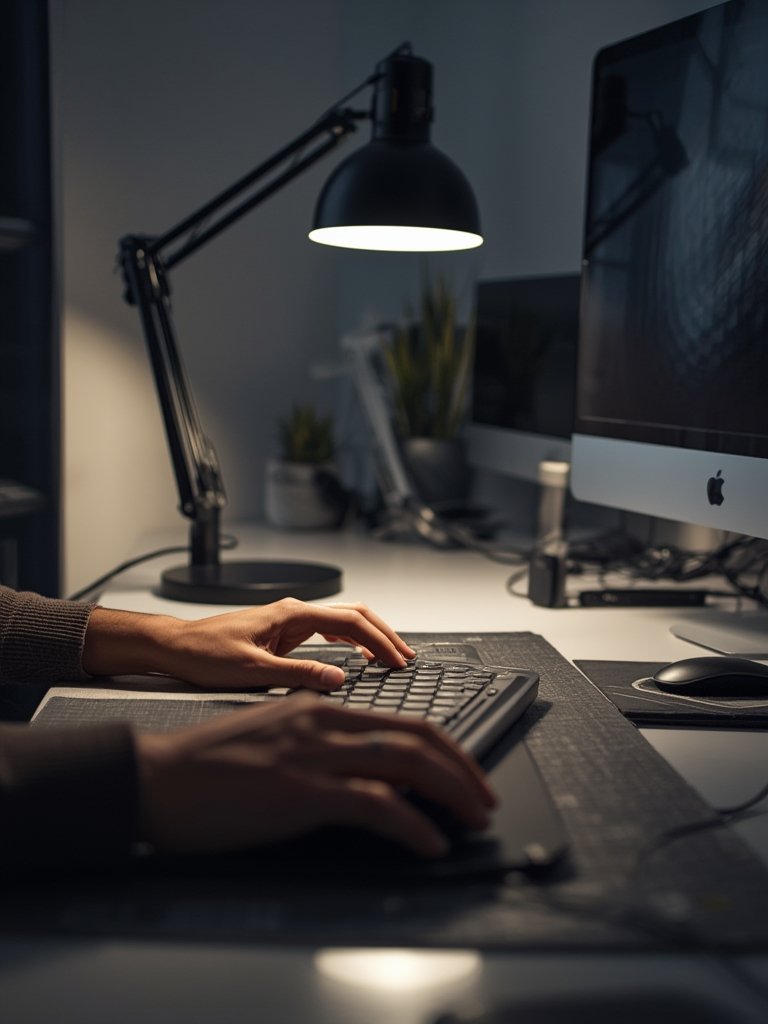 home office setup - Illustration 2