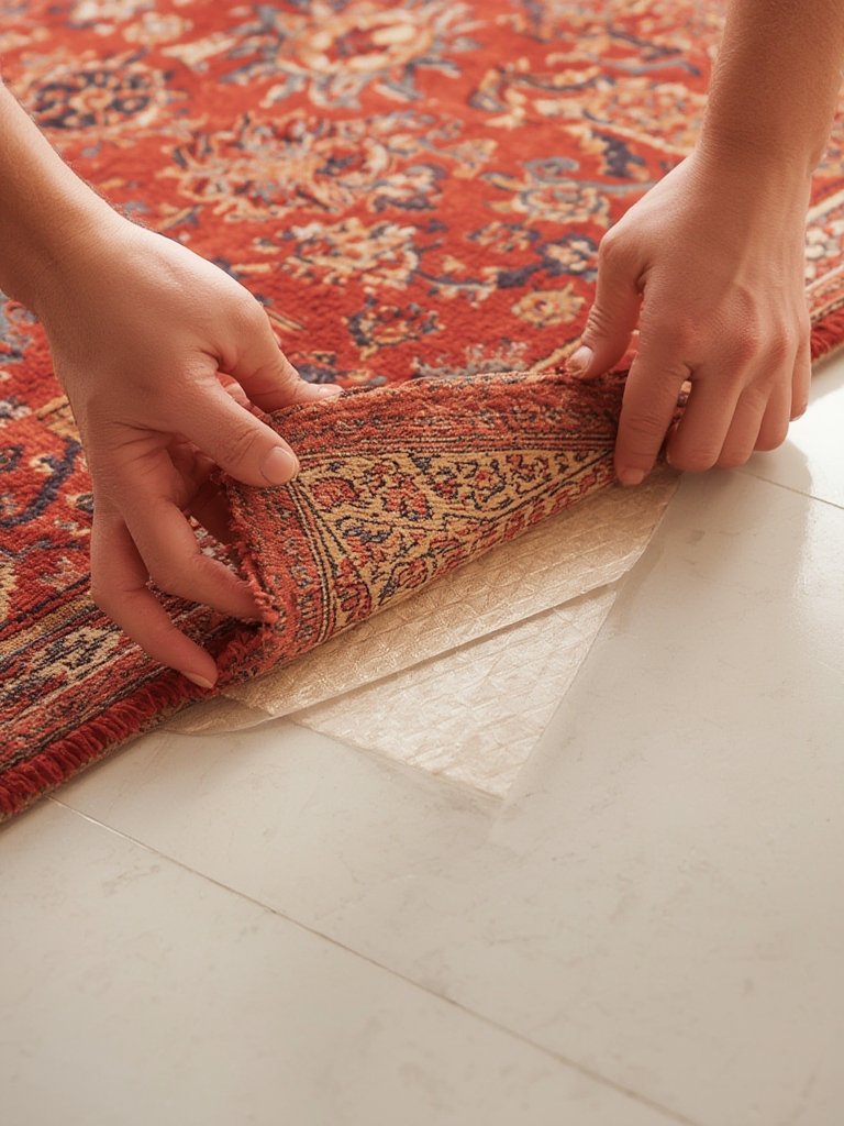 Rug Tape: 12 Ultimate Steps For Amazing Non-Slip Solutions 2026 2 rug tape in action