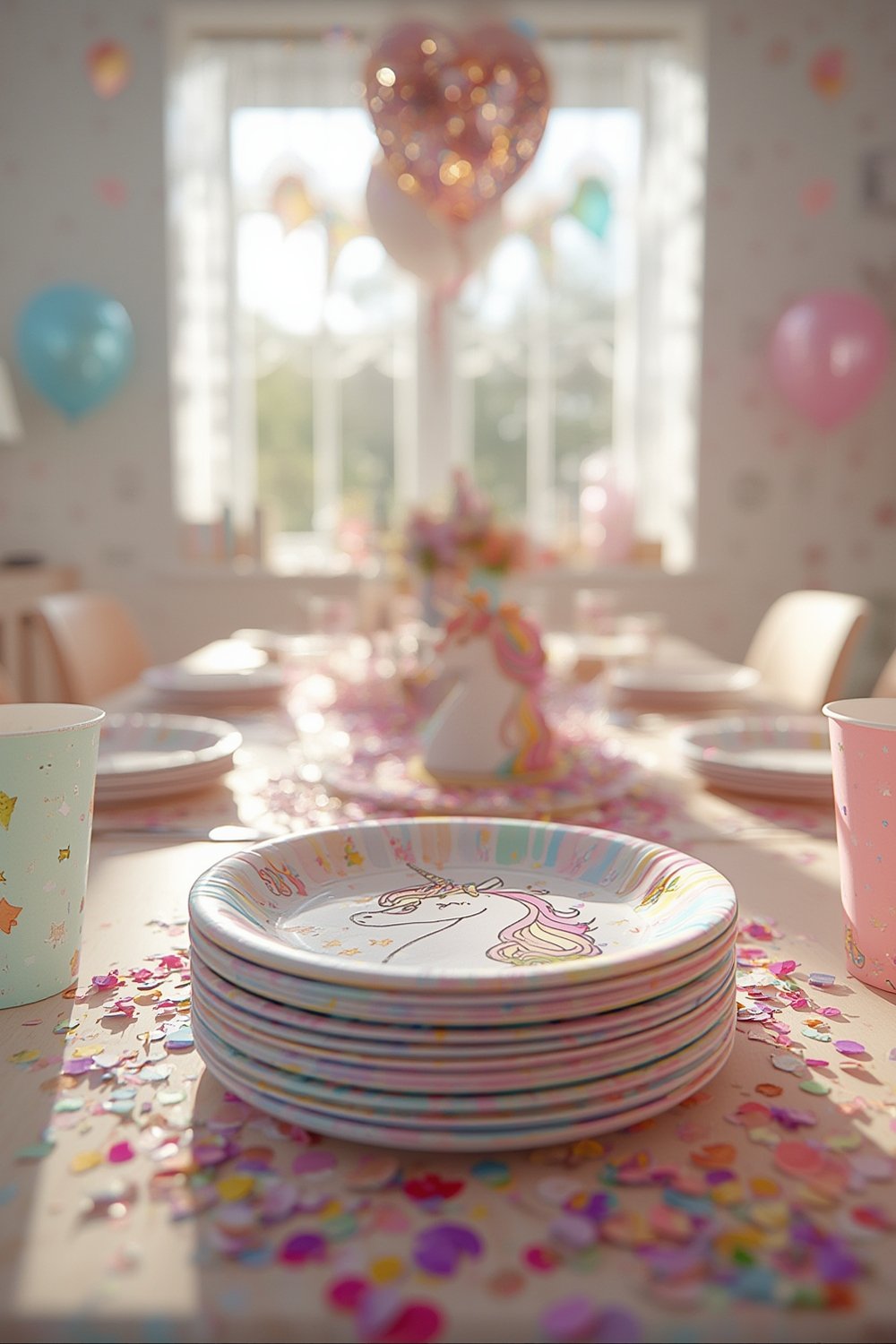 unicorn plates product view