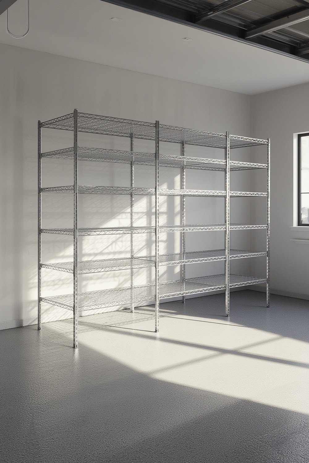 wire shelving product view